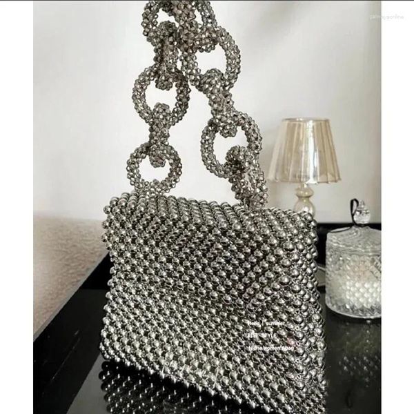 Totas Bolsos de plata de alta calidad para mujeres