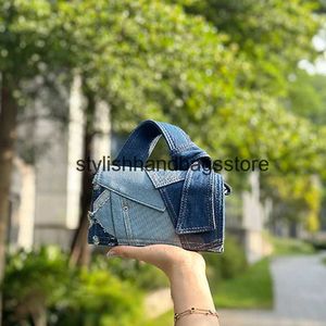 Totes Denim Pawork Femmes Messenger Sacs Filles Nice Casual andbags Designer De Luxe Premium Soulder Bandoulière Sacs À Main Pour FemaleH24221