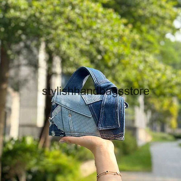 Totes Denim Pawork Femmes Messenger Sacs Filles Nice Casual andbags Designer De Luxe Premium Soulder Bandoulière Sacs À Main Pour FemaleH24221