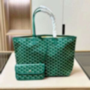 Totes Designer Fashion Tote Wallet Leather Messenger Schouder Draag handtas Damestas Grote capaciteit Composiet Winkelen Plaid Dubbele letter