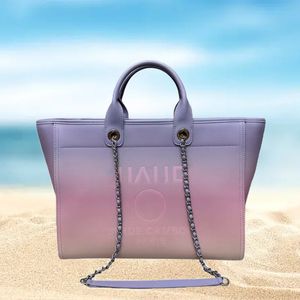Totes Designer femmes fourre-tout sac de plage sac arc-en-ciel en cuir sacs à bandoulière sacs à main chaîne bandoulière luxe grande capacité femme