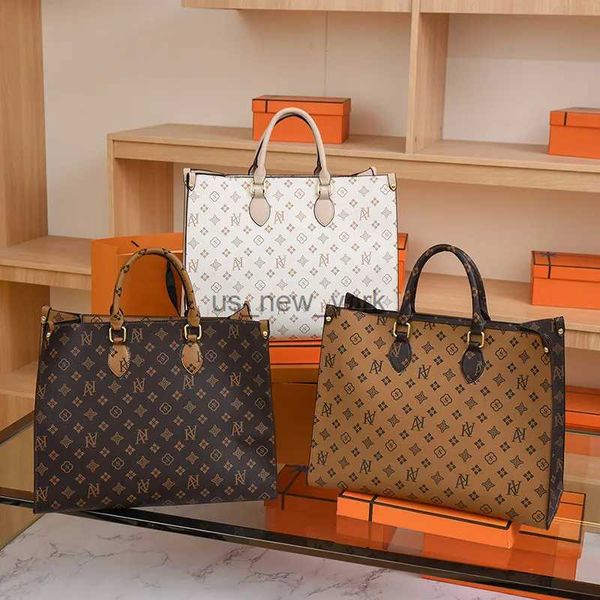 Totes European and American Luxury Print Women's Women'sbags Femme Vintage Sac Tote Bag Office Lady Fashion Square Sacs à main 240407