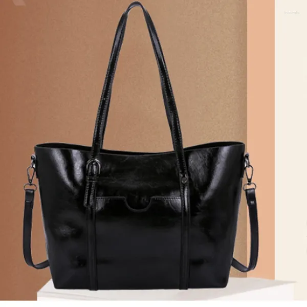 Totes Moda Bolso de mujer 2024 Bolso de hombro Pu Bolsos cruzados de cuero para embrague Messenger Feminina