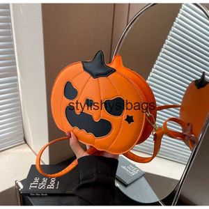 Totes Halloween Creative Funny Pumpkin Bag 2023 Autumn New Women's Bag Trendy Cool Shoulder Crossbody Bagstylishyslbags