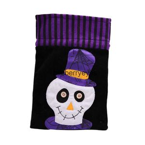 Bakken Halloween-decoraties non-woven creatieve handtas kinderpompoen Cadeauzakje Feestjurk Up05blieberryeyes