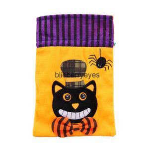 Bakken Halloween-decoraties non-woven creatieve handtas kinderpompoen Cadeauzakje Feestjurk Up07blieberryeyes