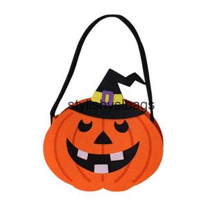 Totes Halloween draagbare pompoentas Candy Bag tas kinderen draagbare suikerbag02stylishyslbags