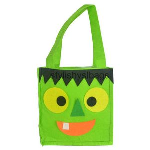 Totes Halloween pompoen tas handtas snoep tas pompoen tas pompoen tas spin vleermuis tas zwarte kat bag06stylishyslbags