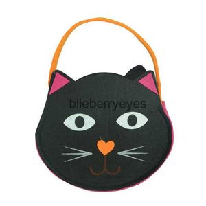 Totes Halloween sac de citrouille sac à main sac de bonbons sac de citrouille sac de citrouille sac de chauve-souris araignée sac de chat noir bag03blieberryeyes