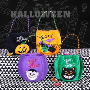 Totes Halloween sacs fourre-tout accessoires sacs en tissu sacs de bonbons boîtes de bonbons sacs de citrouille bonbons petits sacsblieberryeyes