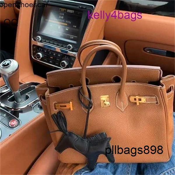 Totes Bolso 40 cm Bolsa Hac 40 Hecho a mano Top Calidad Togo Cuero Calidad Bolsas Patrón Platino Moda Versátil Hebilla Handqq