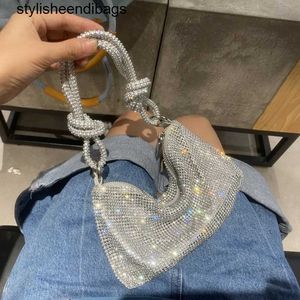 Takken Handelen Shining Crystal Rhinestones Avond Clutch Portemonnees en handtas luxe ontwerper zilveren schoudertas portemonnee feesttas StylishEdibags