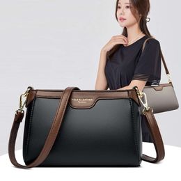 Bakken Hoge Kwaliteit Zachte Lederen Schoudertas Crossbody Tassen Voor Vrouwen 2023 Luxe Handtassen Vrouwen Tassen Designer Messenger Bag Sac