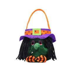 Totes Hobe's nieuwe Halloween decoraties hoed ronde handtas dag kinderen snoep gift bag pompoen bag03stylishyslbags