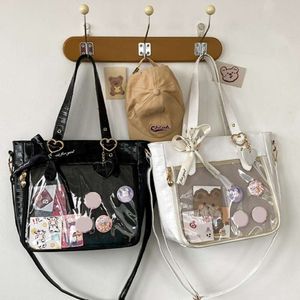 Bolsos de mano de estilo japonés, bolsos de hombro para niña y mujer, bolso de transporte, bolso para axila, bolso de moda para axila