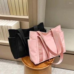 Bakken Japanse stijl eenvoudige tas tas vrouwen grote capaciteit nylon schouder voor handtassen en portemonnees dames hand mama bolso