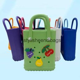 Totes Jibz Beach Bogg Bag Eva Waterdichte zomerreizen vrouwelijke tote schouderhandtassen cartoon dames meisje jibz jibz jibg bogg tas pureseh24218