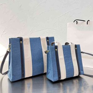 Totes Letter Canvas Tote Bag Women Shopping Handtas Schouder Luxe designer Brand Crossbody Vrouwelijke portemonnees 220324