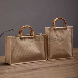 Bakken Linnen jute tas stoffen draagtas eenvoudige handgeschilderde reisjute zak studentcatlin_fashion_bags