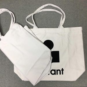 Totes Lotte Japan Korea Mrt Marant Canvas Fashion Shopping Tote Bag 100% cotton321w