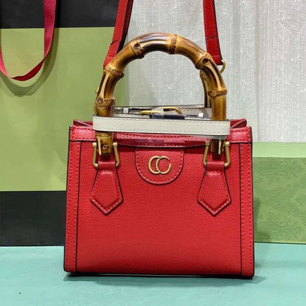 Totes Luxury Womens Handbag Designer Sacs Bags Bamboo Tote Mini Tize Top Handle Fashion Crossbody Purse Backpacks II3R