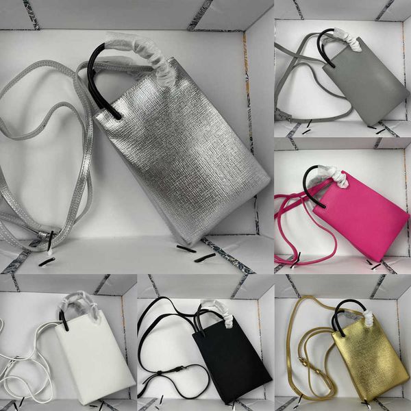 Totes Mini Shopper Bolsas Diseñador 6 Estilo Tote Bolso de cuero para mujer Hot Hombro Crossbody Bolsa Carta Monedero 221128