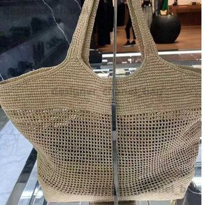 Totes Net Red Paper Grass Woven Sac portable haute capacité 3d Fleur Tote Sac Woven Sac Single Bagin Bag de femme T240417