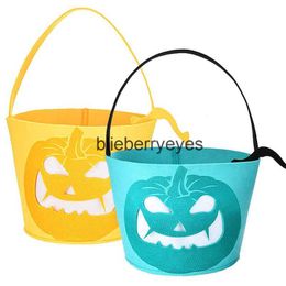 Totes nouveau sac de bonbons feutre grande capacité cadeau pour enfants sac de rangement de bonbons Halloween décorationblieberryeyes