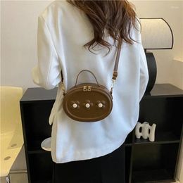 Totes Pu Round Sacs d'épaule à la mode