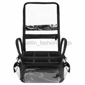 Totes PVC make-uptas voor dames salon gereedschapsrugzak haaropslag transparant waterdichte reisaccessoires caitlin_fashion_ bags