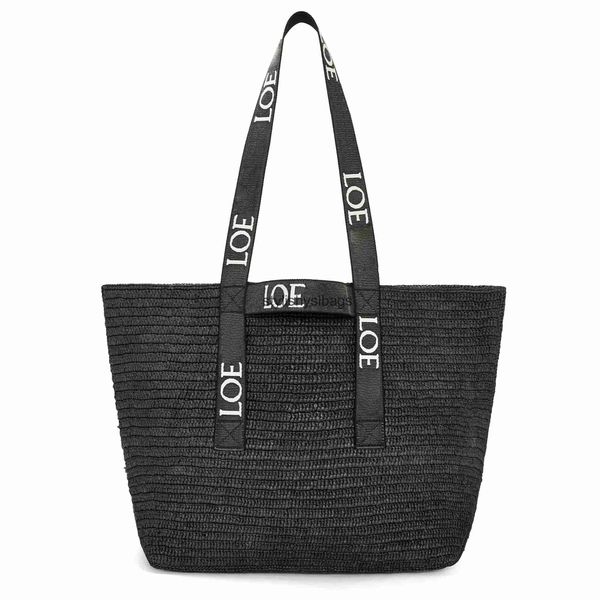 Totes Raphia Paille Anagramme Sac à bandoulière fourre-tout sac à main hobo Designer luxe Stripes tisser voyage Cross body embrayage Beach été sacsH24227