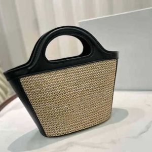 Totes Rattan Paille Fourre-tout Sac Femmes De Luxe Designer Marque Bandoulière Shopping Sacs À Main Dame Lettre Weave Panier Épaule Portefeuilles 220416