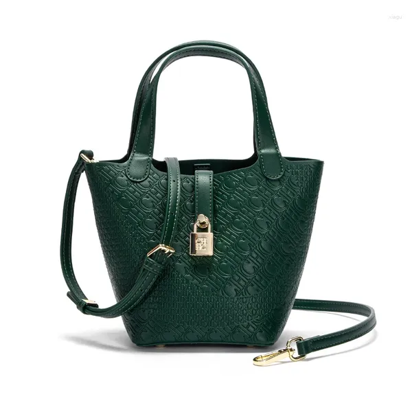 Totes Retro Classic Women's Fashion Handbags Pure Couleur Design Metal Lock Boucle Boucle ACCESSOIRES SALLES SALLES MIMINALIST