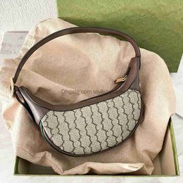 Totes Retro-Halbmondtasche Designe Pochette Hobo Mini-Taschen in berühmter Qualität Damen Herren Luxus-Handtaschen mit Reißverschluss Schultertasche Taschen Geldbörsen