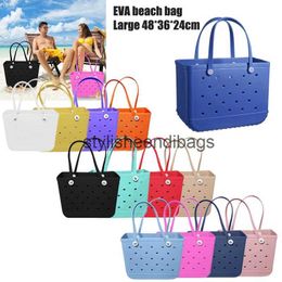 Totes Sac de plage en caoutchouc étanche EVA Portable fourre-tout sac pour animaux de compagnie sac de messager fourre-tout de voyage mode plage en plein air bateau piscine organisateur H24218