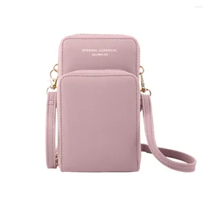 Totes Sale Sale Designer Bag Echte lederen vrouwen Schoudertassen Telefoon Wallet Mini Crossbody Double Zipper Dames