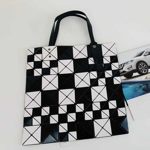 Totes Bolso empalmado Seis rejillas Raya moteada Serie de bloques de color Bolsos de mano de un solo hombro Bolsos de mujer Bolsos de diseñador Mujeres