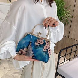 Totes Style Cheongsam Bag Mujer Elegante Nip Hand Classic Antique Carrying Mother's Bags Monederos Diseñador Bolsos Mujer