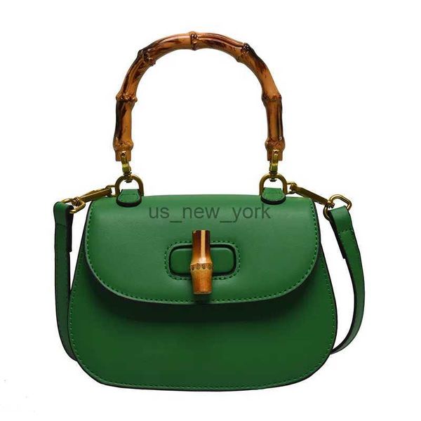 Tops Top Brand Bamboo Saddle Sac pour femmes Sac à bandouliers de haute qualité et sac à main sac à bandoulière Cute Sac mignon 240407