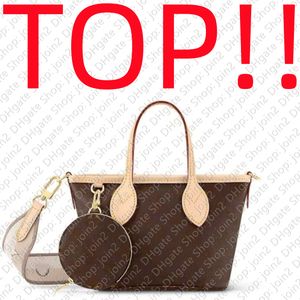 Bakken TOP.M46705 NOOIT F BB M46786 Designer handtas portemonnee Hobo Satchel Clutch Cross Body Crossbody Top Handle Tote Lady Bag met portemonnee