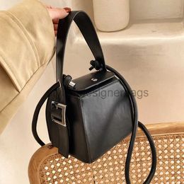 Totes Vintage Sac Seau de haute qualité en cuir PU Sac à main et sac de créateur pour femme Marque de luxe Soulder Messenger Bagstylishdesignerbags