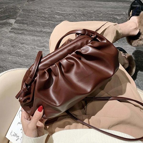 Fourre-tout Vintage mode femme sac à bandoulière 2024 qualité en cuir PU femmes concepteur sac à main décontracté voyage épaule messager