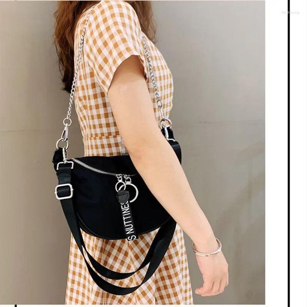 Totes Fashion Fashion Exquisito Double Anillo Double Mesh Mesh Black Medscent Bag Shousbagbodybodbody Backarm Ofarm Daily