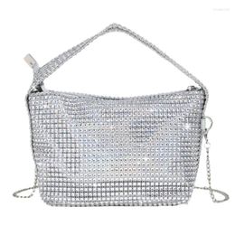 Fourre-tout femmes paillettes strass sac de soirée élégant dîner sac à main mariage mariée banquet sac à main pour occasion formelle et usage quotidien