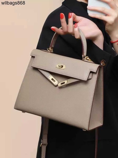 Totes Mujeres Bolso KY Bolso de cuero genuino Mini Crossbody Bolsos pequeños para mujeres 2024 Nuevo bolso versátil de primavera