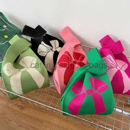 Fourre-tout sac femme design tricoté couleur sac à bandoulière décontracté voyage portable sac fourre-tout femme bagcatlin_fashion_bags