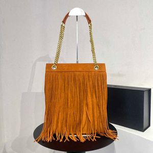 TOTES YABAG Grace Tote Sac Femmes Tassel Hobo Sac Anneau Boucle de boucle Designer Sacs d'hiver Sac à main