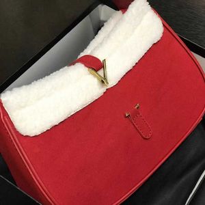 Totes YSbag Sacs de créateurs givrés une épaule sac à main femmes hiver sac fourre-tout en peluche poignée de shopping sacs à bandoulière sac à main 221008