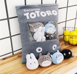 Totoro Corner Creature un sac d'oreiller de collation Animal Crossing Animaux en peluche Creative Doll Juguetes Sofa Toy canapé 20121526585253