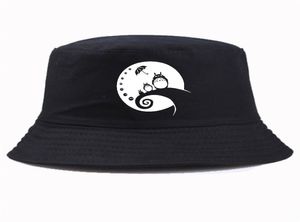 Totoro Ghibli Harajuku Kawaii Bucket Hat Summer Casual Brand Unisex Fisherman HAT4729206